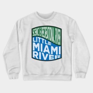 Little Miami River Scenic and Recreational River Wave Crewneck Sweatshirt